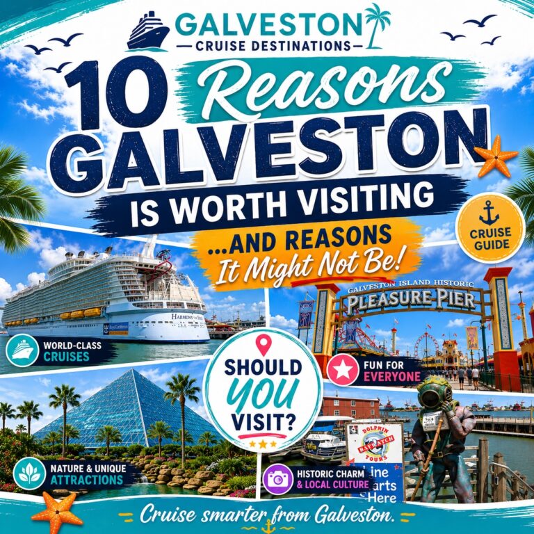 10 Reasons Galveston is Worth Visiting, Plus Why it May Not Be