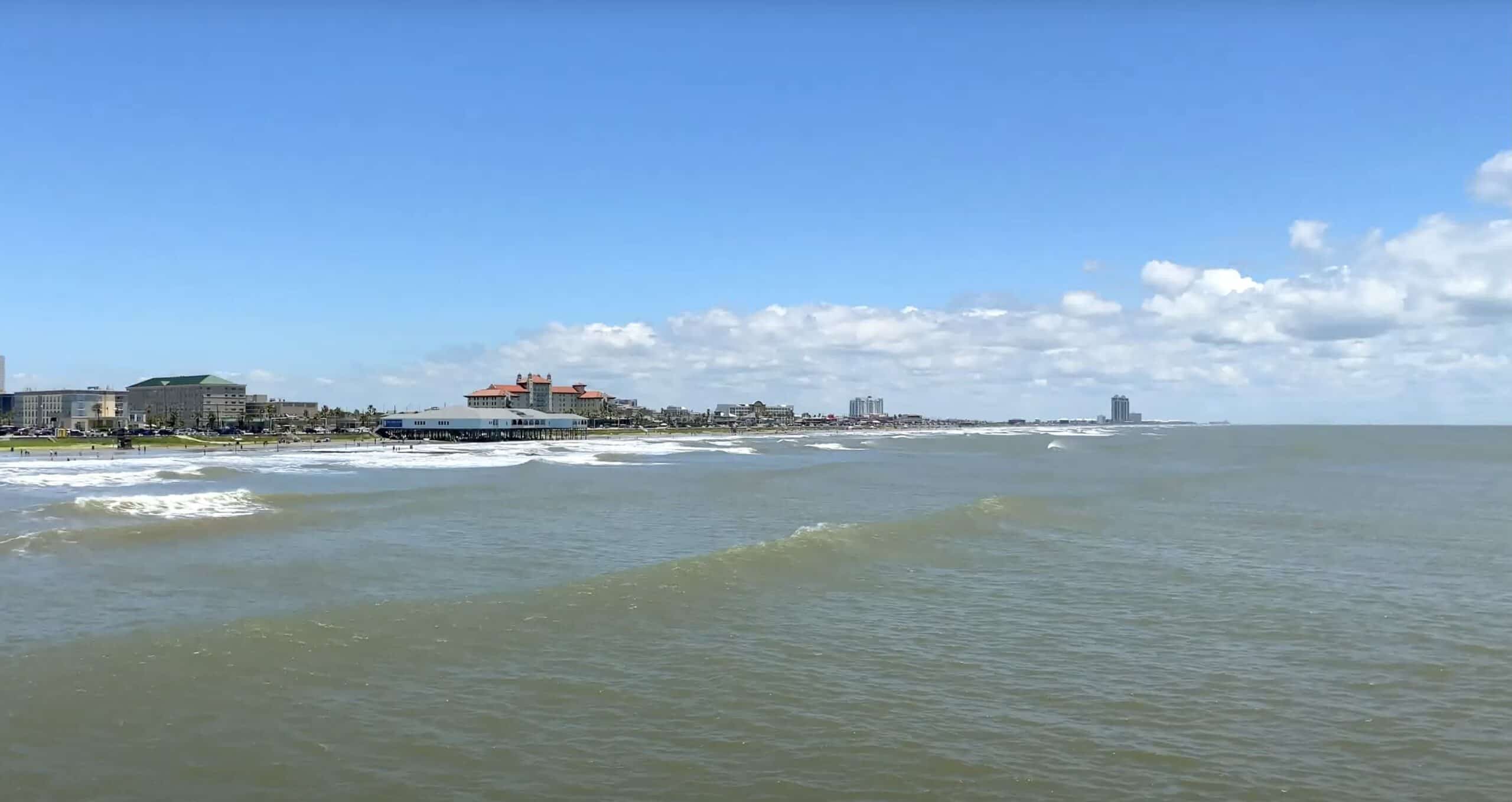 Gulf Coast, Murdochs, and Beach Next to Pleasure Pier