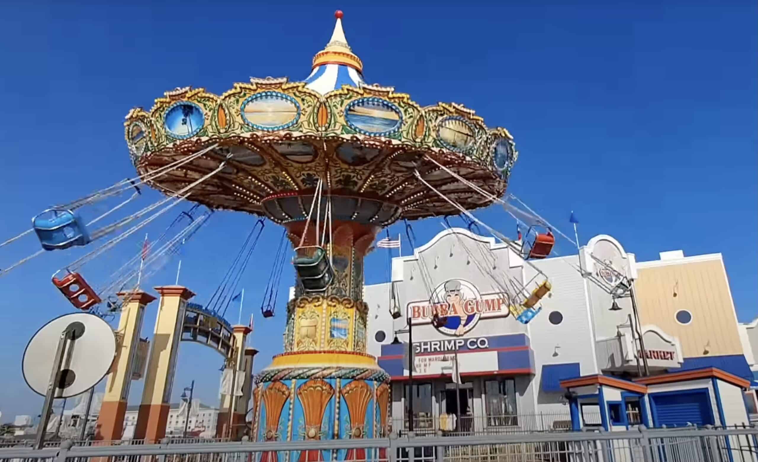 Gulf Glider Pleasure Pier Galveston