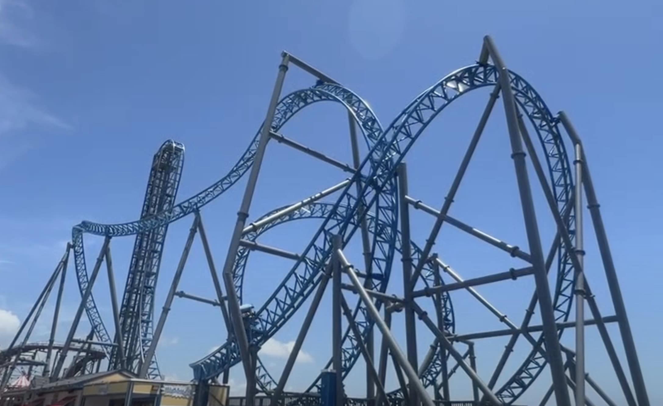 Iron Shark Pleasure Pier Galveston Ride