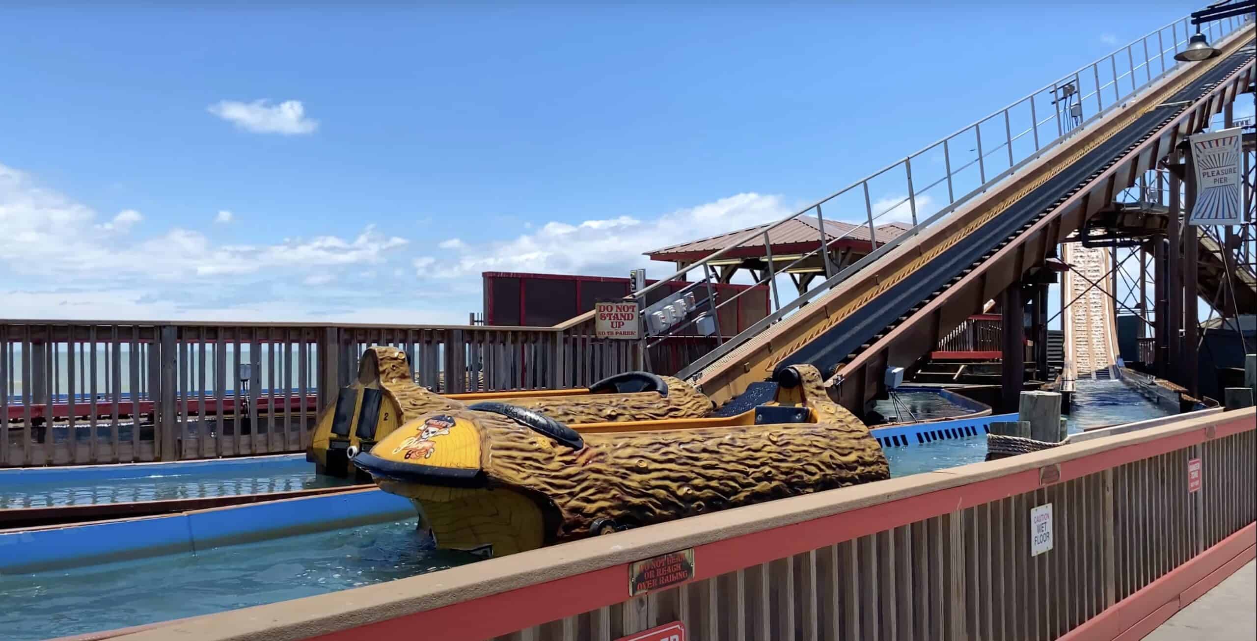 Pirates Plunge Pleasure Pier Ride - Galveston