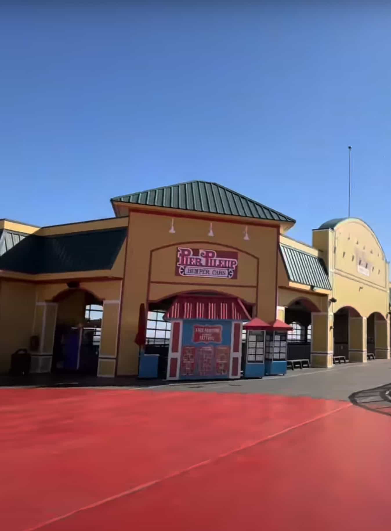 Pleasure Pier Bumper Cars Pier Pileup