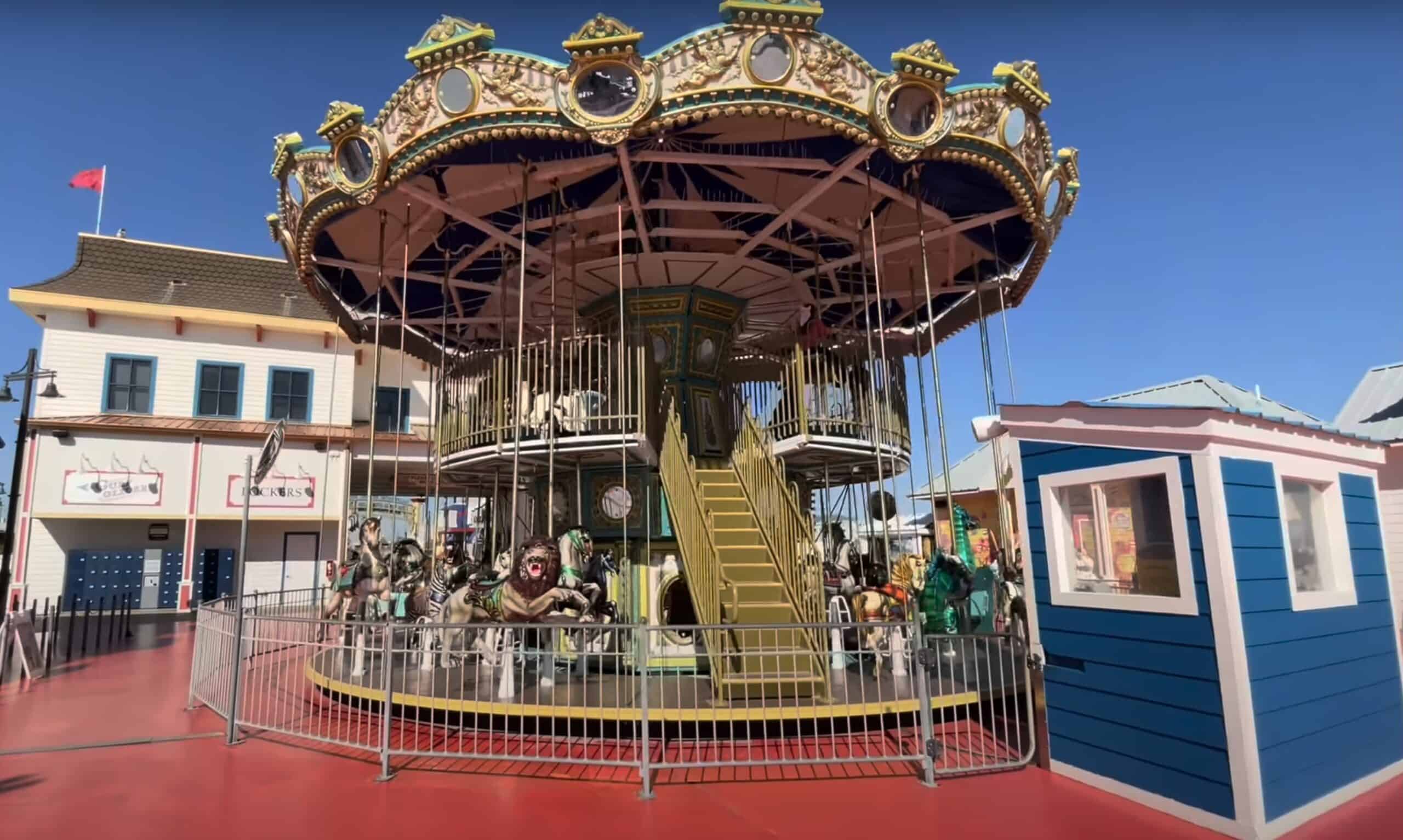 Pleasure Pier Carousel Ride