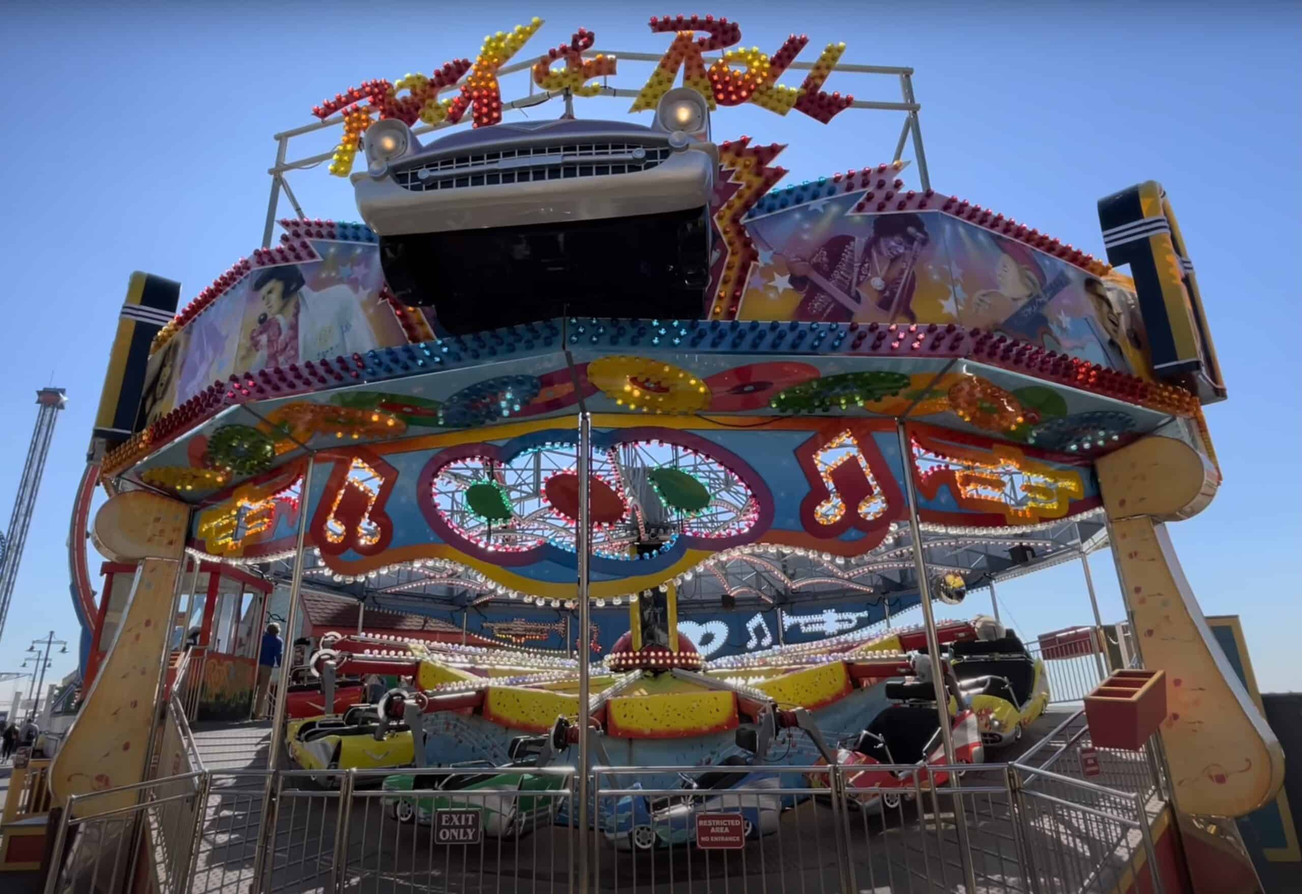 Rock and Roll Ride at Galveston Pleasure Pier