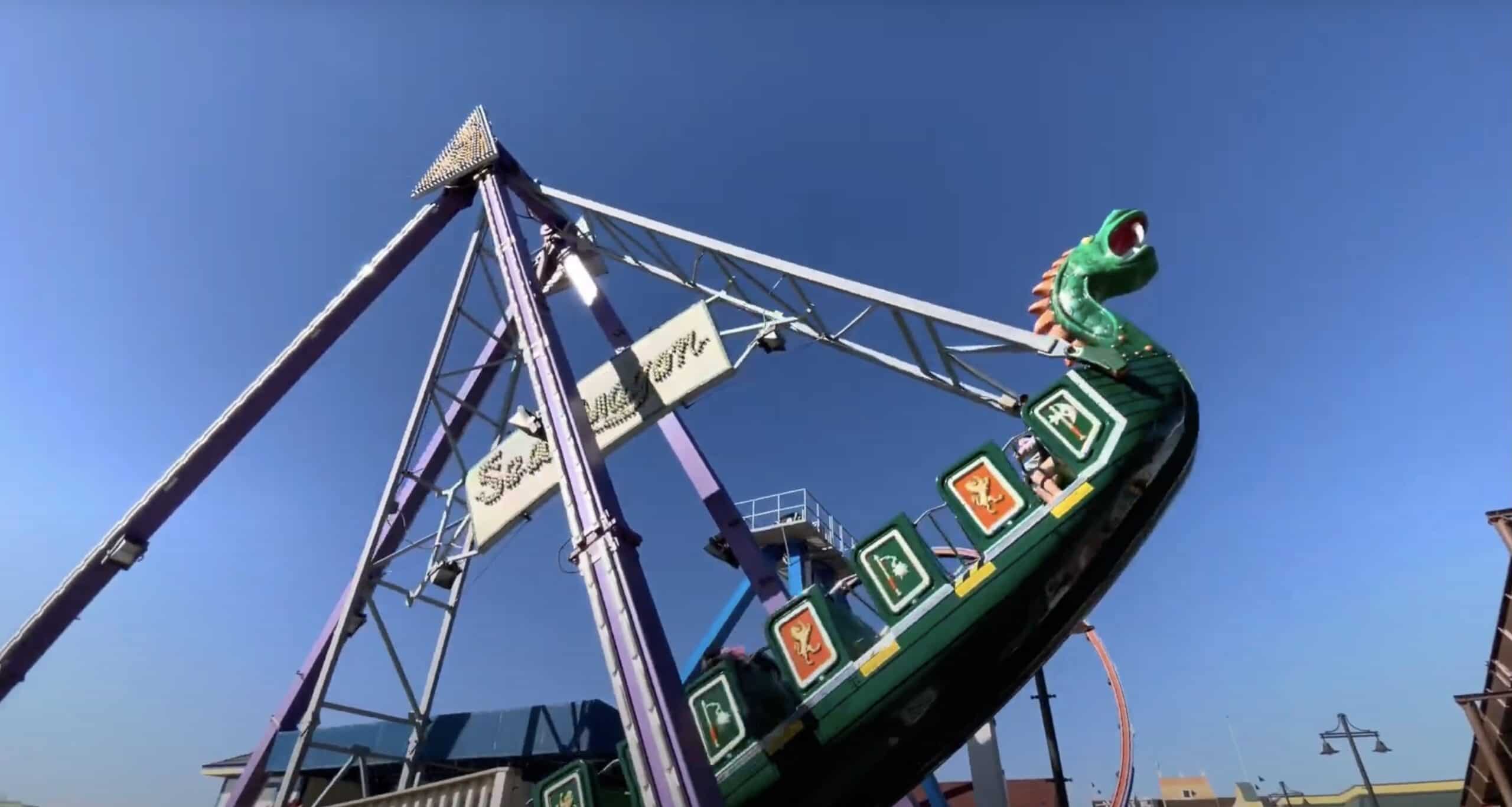 Sea Dragon Pleasure Pier Ride Galveston
