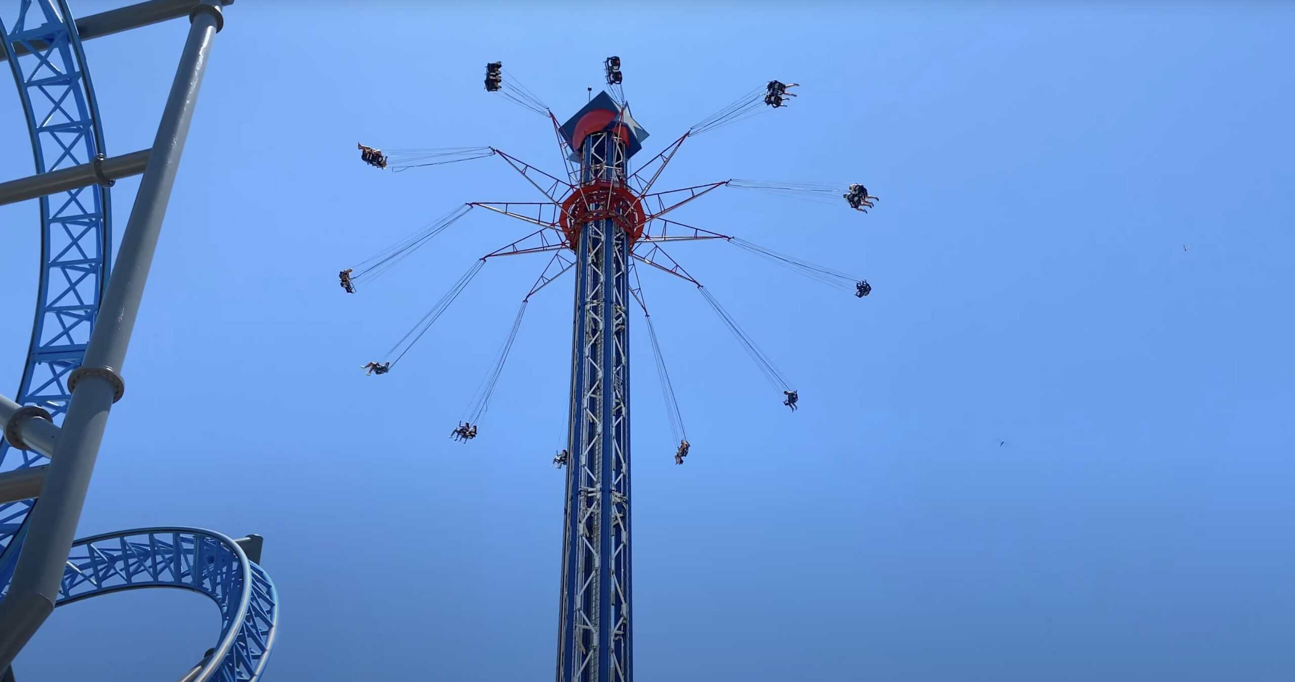 Texas Star Flyer Ride Pleasure Pier Galveston