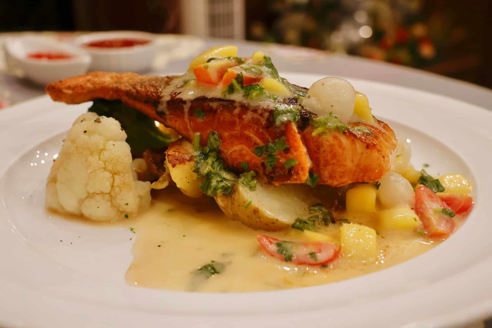 Seafood plate