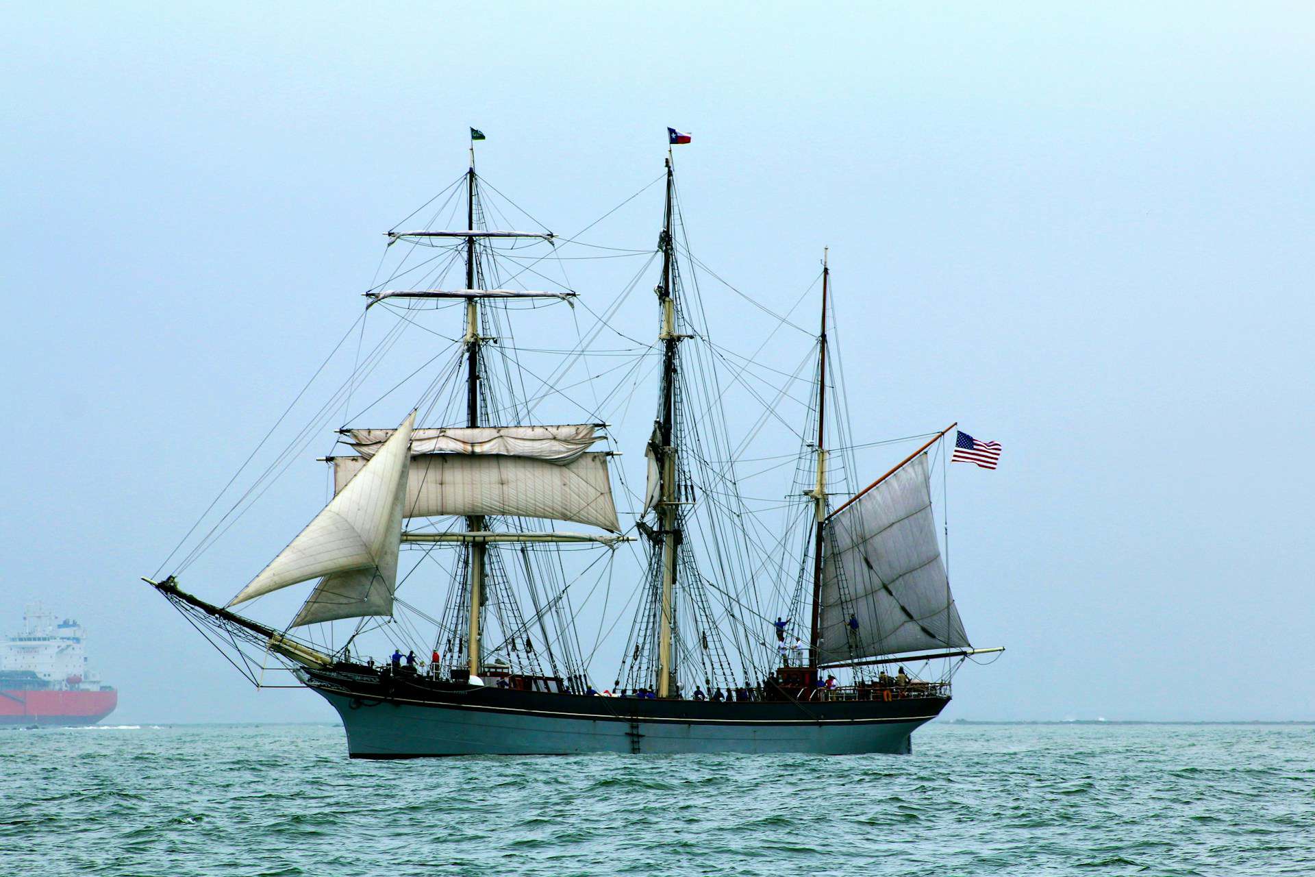 Tall Ship on water