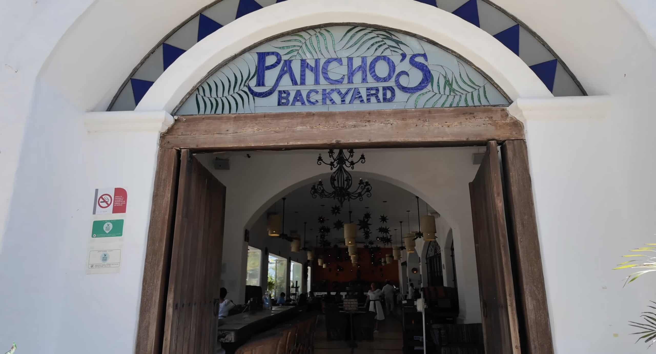 Panchos Backyard Restaurant at Puerta Maya Cozumel Cruise Center Galveston Cruise Destination