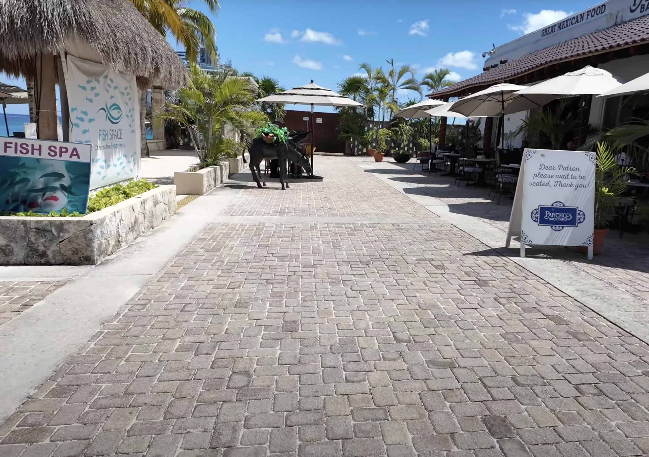 Spacious Walkways_Restaurants_Spa_Puerta Maya Cozumel
