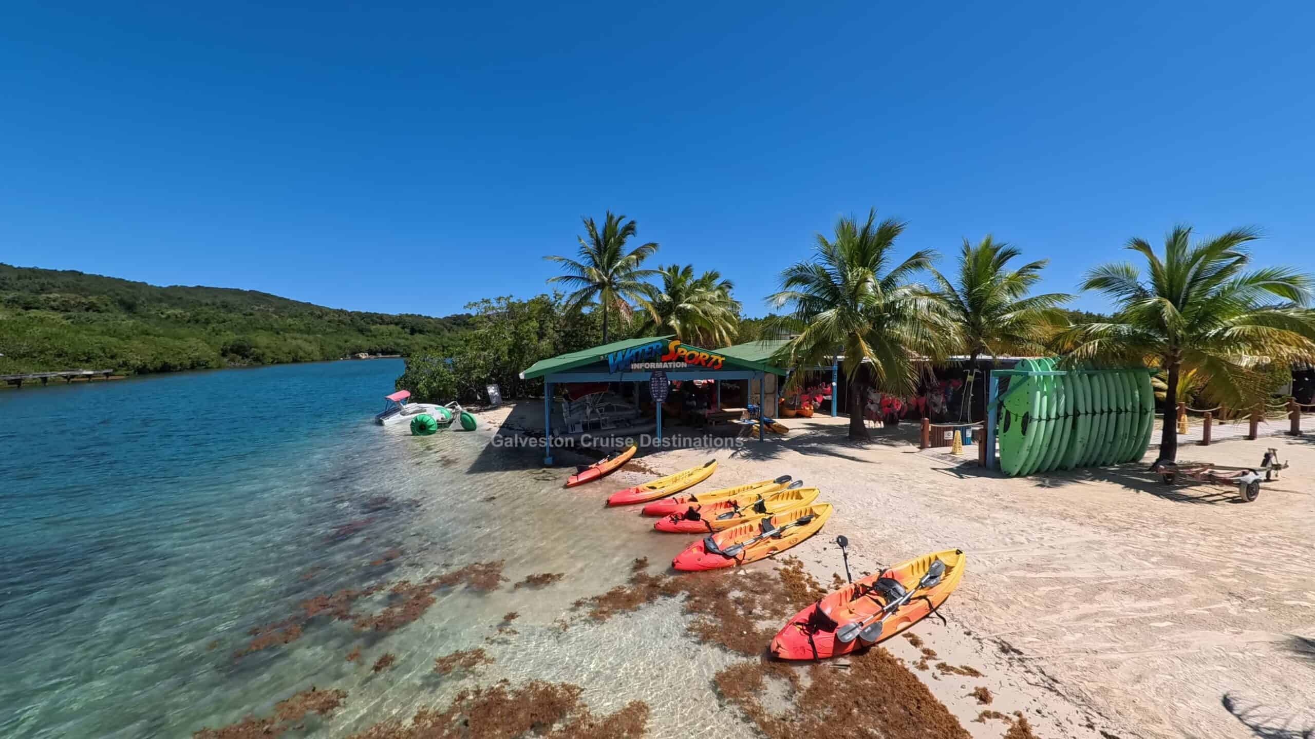 Mahogany Bay Roatan Honduras Kayak Rentals