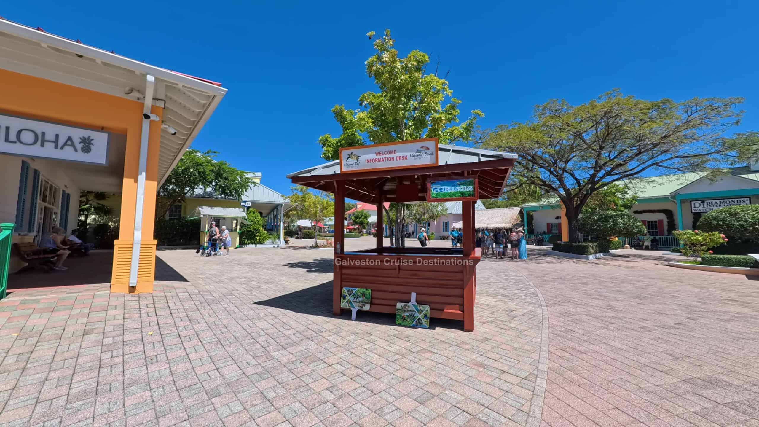 Mahogany Bay Roatan Honduras Welcome Information Desk
