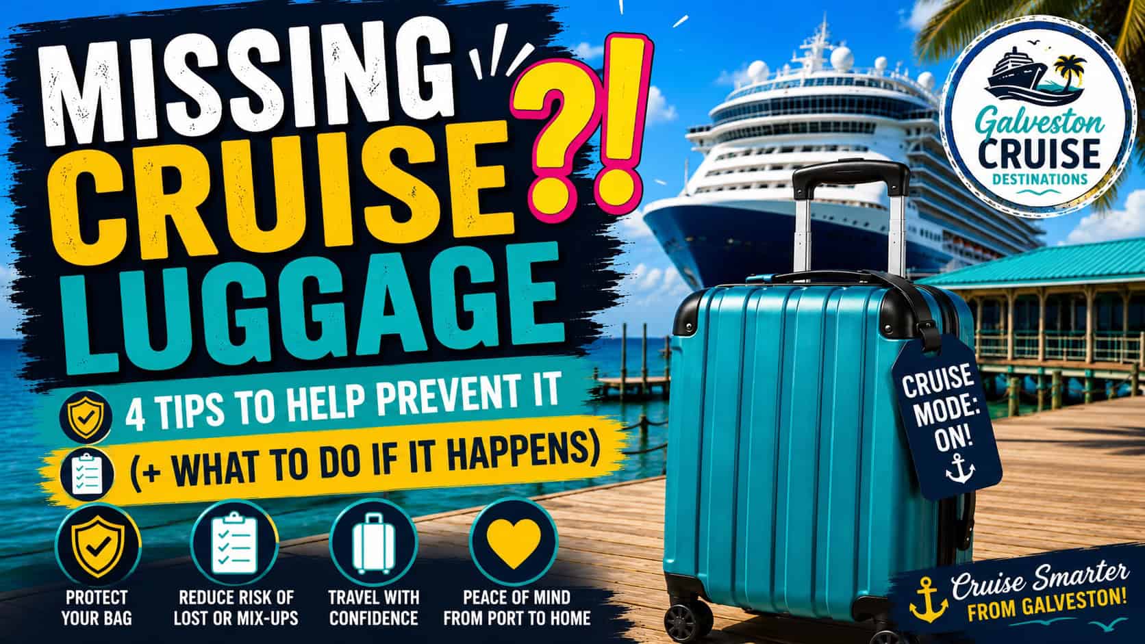 Missing Cruise Luggage: 4 Tips to Help Prevent It (+ What to Do If It Happens)